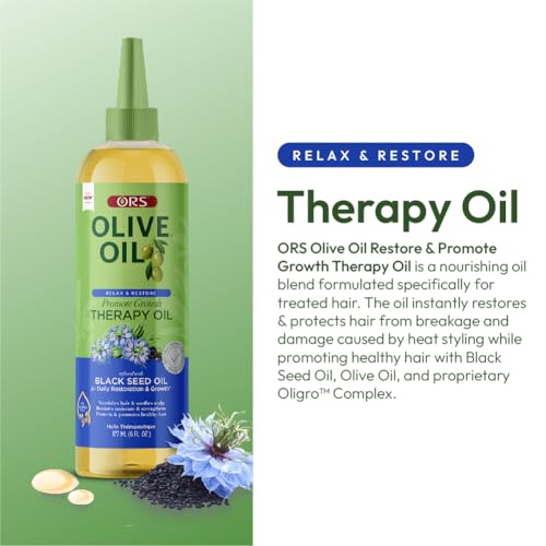 ORS Olive Oil Relax & Restore Promote Growth Therapy Oil, 6oz