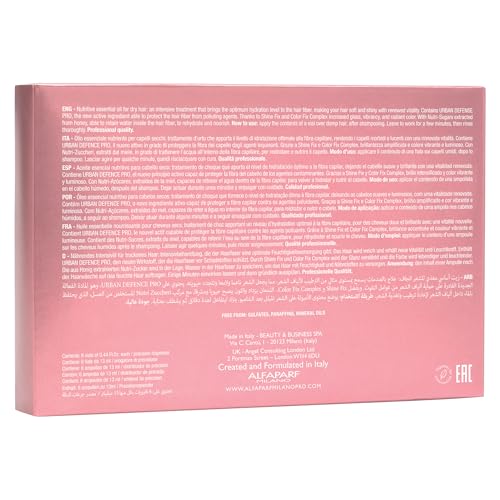 ALFAPARF MILANO Alfaparf Milano Semi Di Lino Hair Oil For And Includes 6 Vials Professional Salon Quality 2 64 Fl Oz