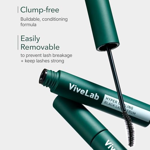 ViveLab Peptide Lash Serum & Mascara Alternative for Longer Thicker Lashes
