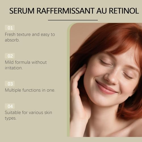 Retinol 0.2 Boosting Shot Ampoule, Powerhouse Face Serum with Hyaluronic Acid & Glycerin, Valentine Gifts,Firms Skin, Hydrating, Anti-Aging & Fine Lines Repair, for All Skin Types, 3.38 fl.oz