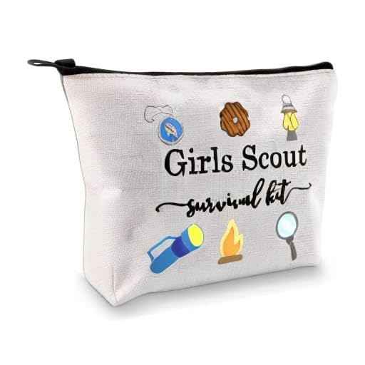 GJTIM Scout Leader Gift Survival Kit Funny Zipper Pouch Accessories