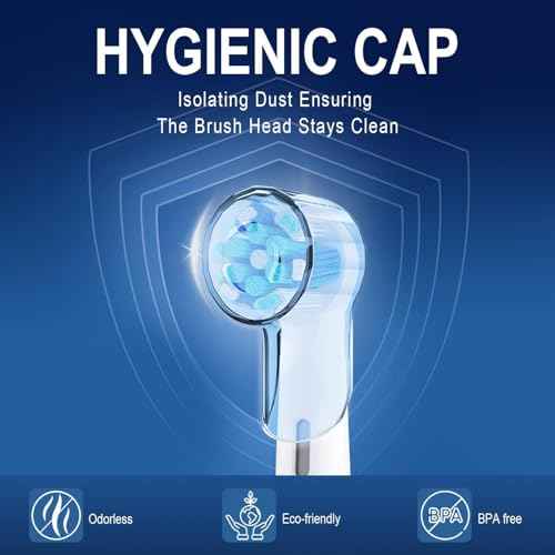 6 Pack Toothbrush Covers Compatible with Oral B iO Replacement Heads, Toothbrush Cover Caps Compatible with Oral B Pro1000 Electric Toothbrush Head£¬iO Toothbrush Head Cover for Travel & Home