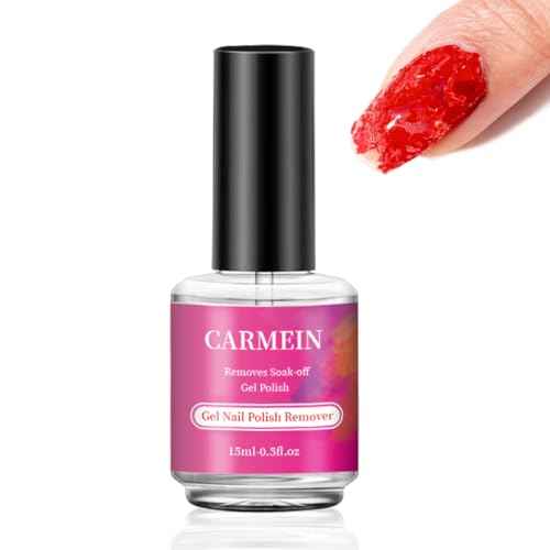 Gel Nail Polish Remover,Professional(1-pack), 15ml/0.5 fl oz, Liquid Formula, Paraben-free, For Natural and Long-lasting Gel Polish Removal for Nail.