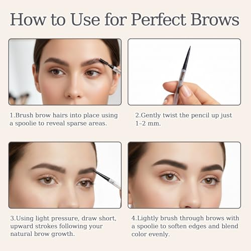 OZ LAB Ultra-Fine Brow Pencil 1.2mm Tip | Long-Wear