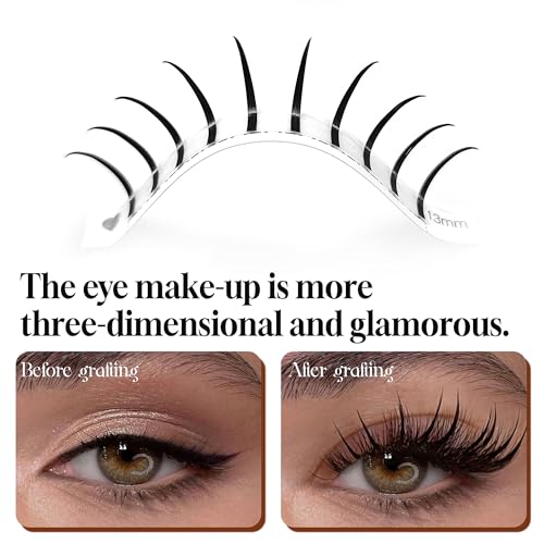 CoMango Spiked Manga Lashes C/D Curl 8-15mm DIY Lash Clusters