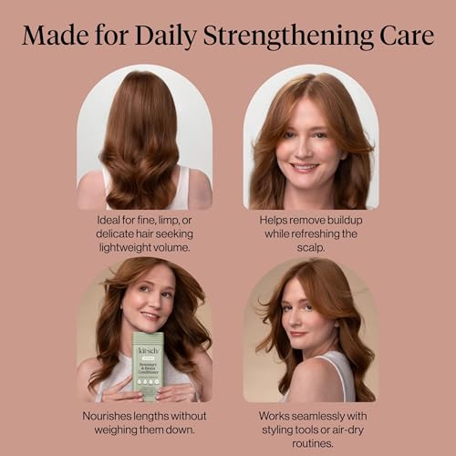Kitsch Rosemary & Biotin Volumizing Conditioner for Hair Growth (12 oz)