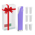 Electric Dermaplaning Tool with LED Light and 3 Speeds - Face Razor for Skin Exfoliation