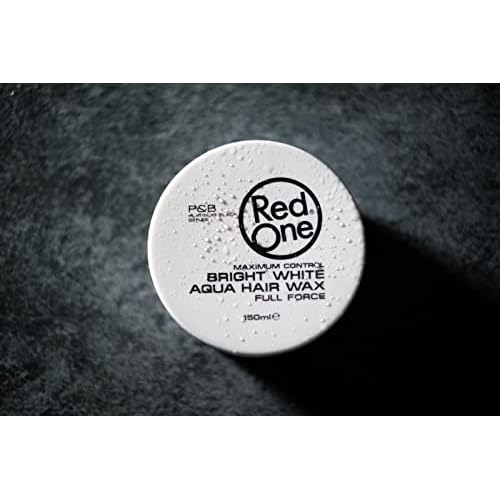 Redone Hair Styling Wax White 150ml | Extra Hold & Long Lasting Shine | Gel Wax for Men & Women | Peach Scent | Strong Hold Edge Control Wax | Non-Sticky Wet Look Finish | Professional Barber Hair Wax