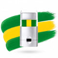 3-Color Face Paint Stick for Sports - Green Yellow Green