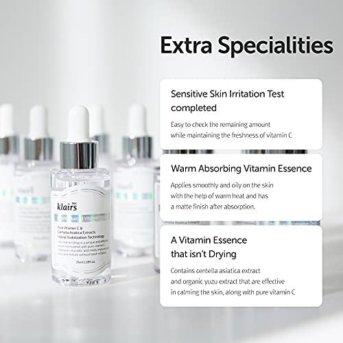 [DearKlairs] Vitamin Drop+ Blue Cream Set, Antioxidant, Calming, For Sensitive Skin, Korean Skincare Routine