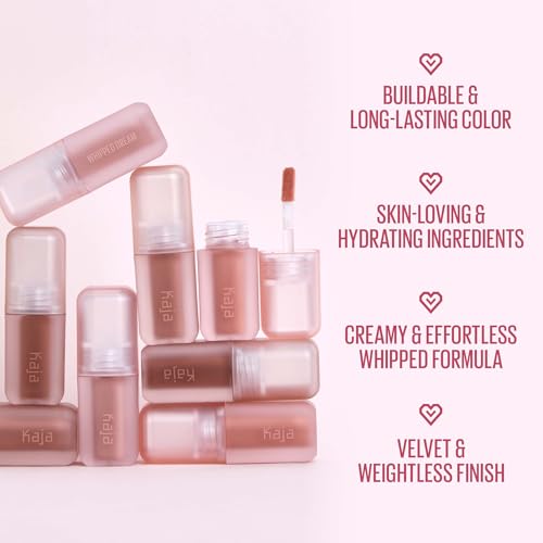 Kaja Whipped Dream Liquid Eyeshadow & Blush - Rose Macaron