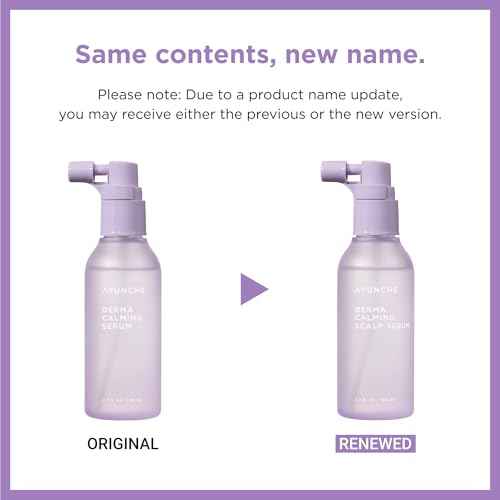 AYUNCHE Derma Calming Hair Serum 2.7 fl oz (80ml) [For Dry & Weakened Scalp] | Moisturizing and Soothing | Cica Hair Care | Vegan | Korean Salon Brand