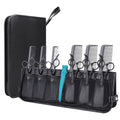 Hair Stylist Scissor Holder Pouch – Black PU Leather Case
