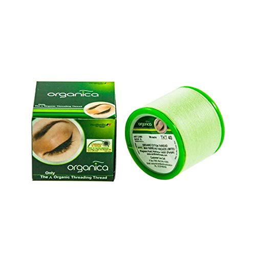 Organica Organic Cotton Eyebrow Thread Box of 8 Spools