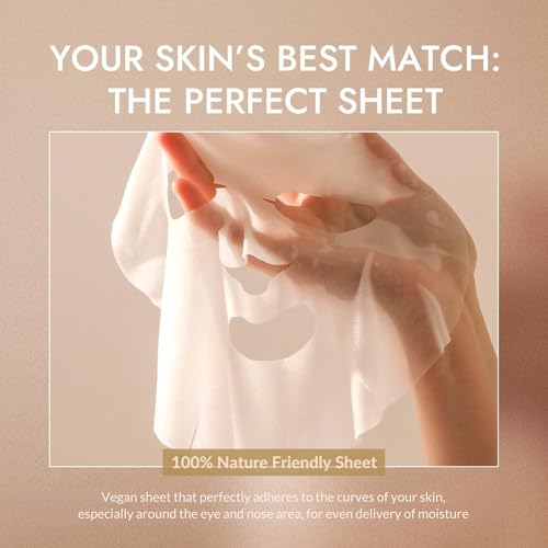 MIZON Joyful Time Jeju Face Mask Bundle (10 PCS) ? Multi-Pack with 2 of Each: Heartleaf, Fig & Aloe, Lotus, Hydrangea & Camellia ? Moisturizing & Nourishing Korean Face Masks for Radiant Skin
