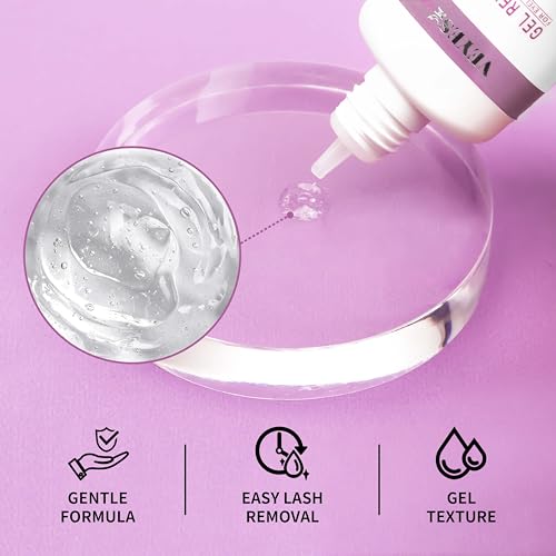 VEYES INC Lash Remover Gel 15ml - Professional Eyelash Adhesive Remover