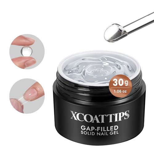 BTArtboxnails Gap-Filled Solid Nail Gel 30g for Seamless Nail Art & Strong Hold