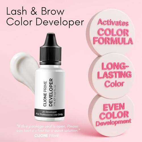 Korean Lash & Brow Color Kit – Dark Brown, Gentle