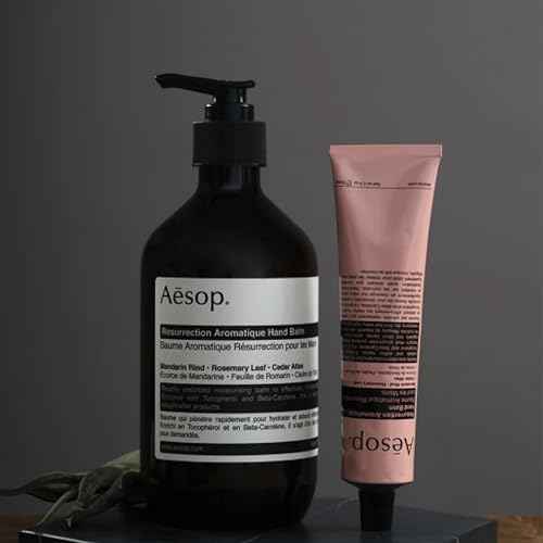 Aesop Resurrection Aromatique Hand Balm | Rich, Moisturizing Balm for Hands and Cuticles | Fragrant Botanicals and Skin-Softening Emollients | 16.9 oz