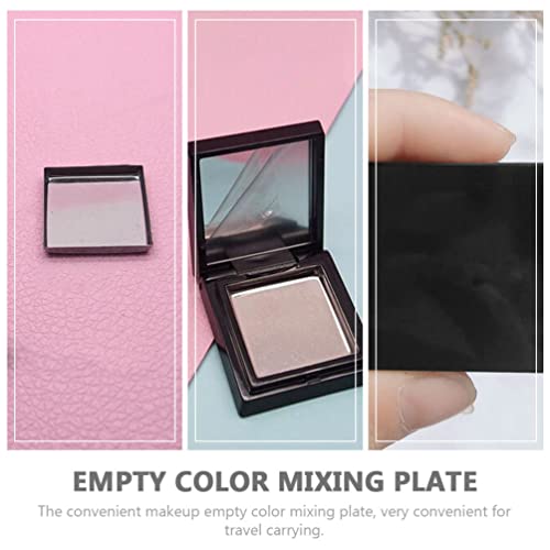 4Pcs Empty Eyeshadow Storage Cases with Iron Plates