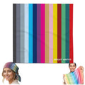 Bright Winter Color Analysis Draping Kit for Makeup & Styling