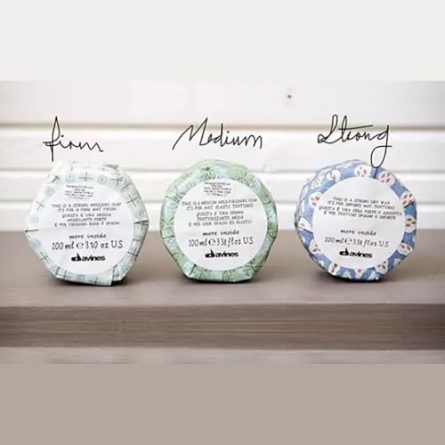 Davines This Is A Forming Pomade, Medium Hold Structure & Workability - Lightweight Formula for Short Hair Styling - Natural Shine & Memory Effect, 2.54 Fl Oz