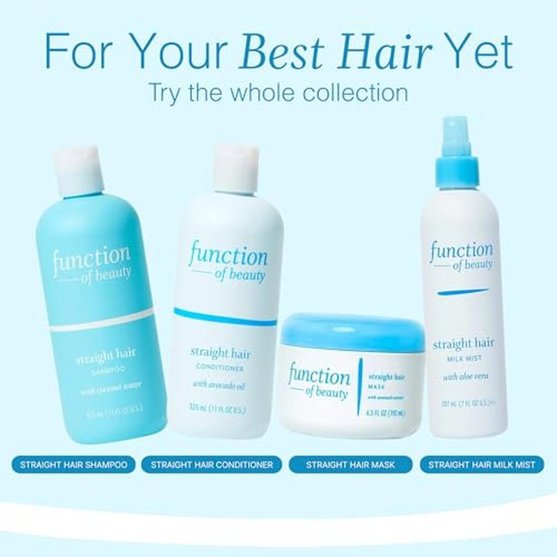 Function of Beauty Straight Hair Shampoo & Conditioner Set