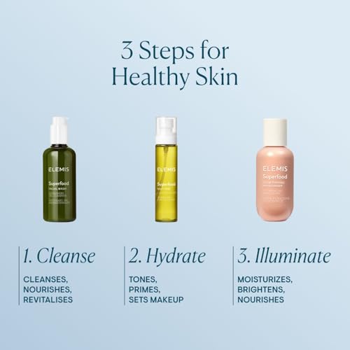 ELEMIS Superfood Multi Mist; Priming, Toning, and Setting Facial Spray, 3.3 Fl Oz