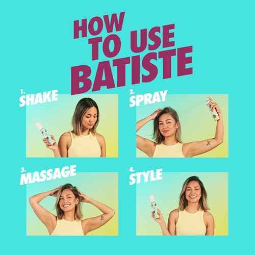 Batiste Dry Shampoo, Rose Gold, Refresh Hair and Absorb Oil Between Washes, Waterless Shampoo for Added Hair Texture and Body, 5.71 oz Dry Shampoo Bottle