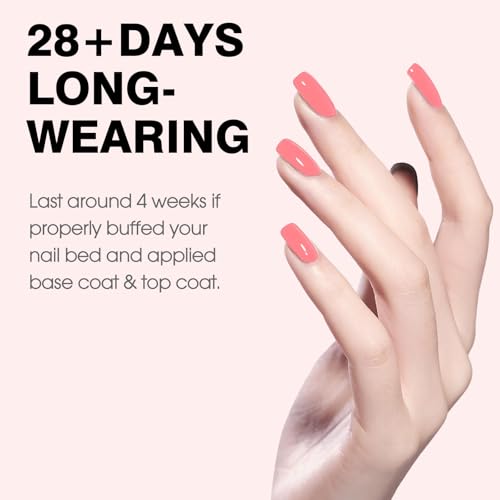 CANNI Pink Gel Nail Polish 9ML Soak Off UV LED