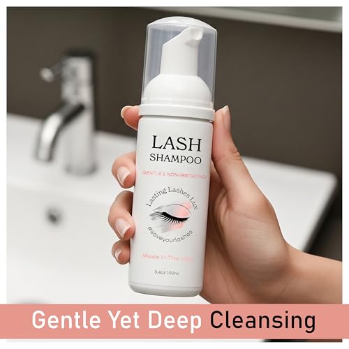 Lasting Lashes Eyelash Extension Shampoo – Gentle Cleanser