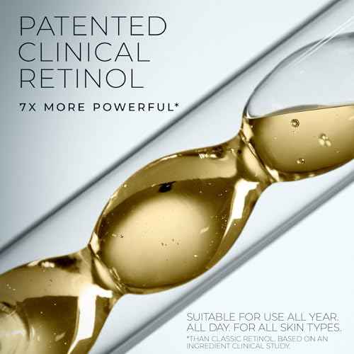 RoC Derm Correxion Fill + Treat Advanced Retinol Serum, Wrinkle Filler Treatment with Hyaluronic Acid for Crow's Feet, 11 Wrinkles, & Laugh Lines, (.5 fl oz) with Retinol Packette (Packaging May Vary)