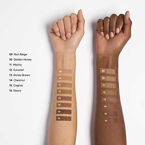 Ruby Kisses Mineral Powder Foundation - Medium Coverage, Honey Brown