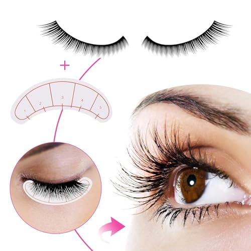 Lurrose Eyelash Extension Patches 5-Point Positioning Pads