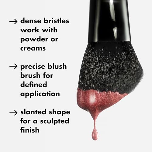 e.l.f. Angled Blush Brush for Precise Application - Vegan & Cruelty-Free