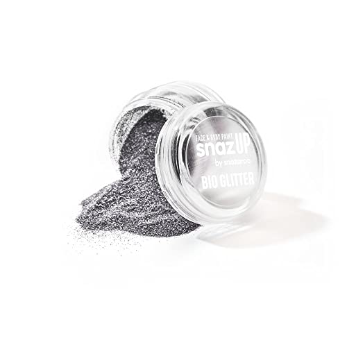 Snazaroo Fine Bio Glitter Silver 5g Tub