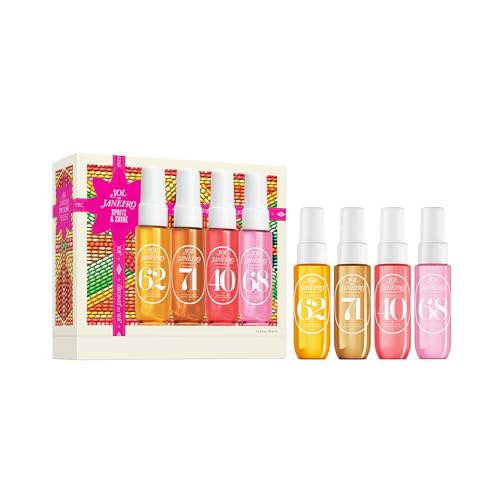 Sol de Janeiro Cheirosa Perfume Mist Set of 4 | Travel Sizes