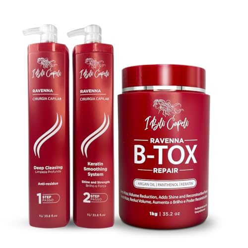 I Belli Capelli Keratin B-tox Hair Treatment System 3x1L