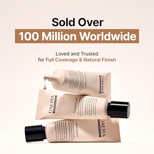 DAERA BB Cream Full Coverage Tinted Moisturizer Foundation 1.35oz