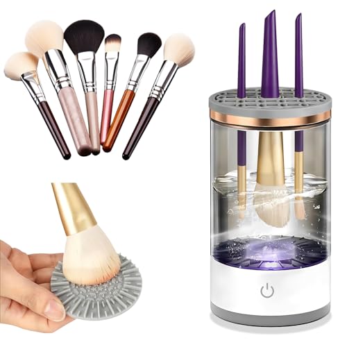 Portable Electric Makeup Brush Cleaner - USB Automatic Cleaning Machine