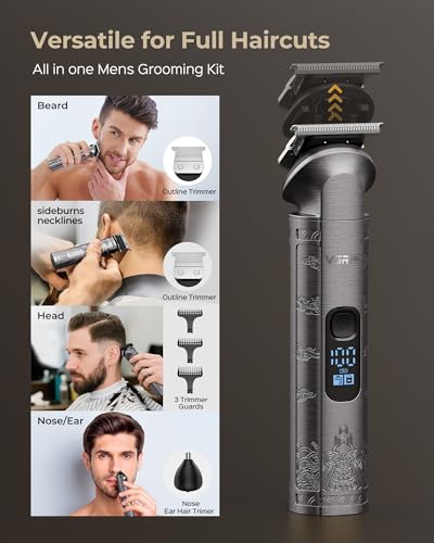 VGRPRO Professional Hair Clipper & Trimmer Set for Men