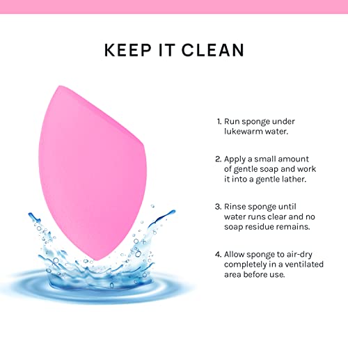 AOA Studio Makeup Sponge Set - 6 Latex-Free Blenders