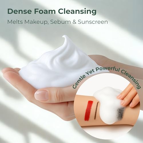 BMBCO Gentle Pore Cleansing Foam for Sensitive Skin ? Yulmu Vegan Face Wash with Natural Surfactants & Hydrating Formula, 120g