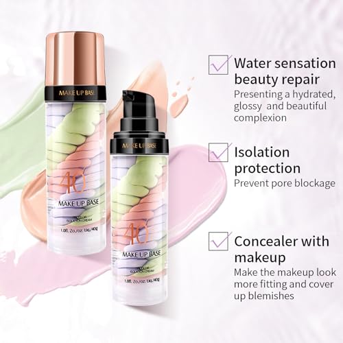3-in-1 Face Primer & Color Corrector | Waterproof & Oil Control