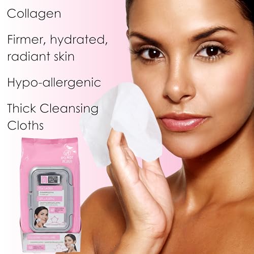 Collagen Makeup Remover Wipes - 60 Count
