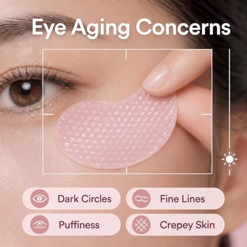 PDRN Under Eye Patches 5000ppm Sodium DNA, Retinal & Peptides, 60 Pcs