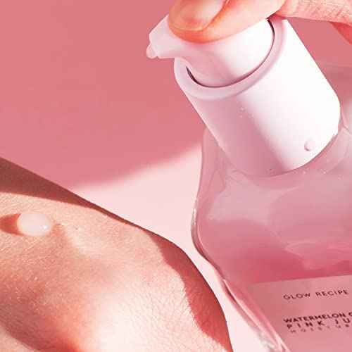 Glow Recipe Refill Pink Juice Water Gel Face Moisturizer for Women, Men & Teens - Hydrating Hyaluronic Acid, Radiance Boosting, Non-Comedogenic, Oil-Free, Lasting Korean Skin Care for Oily Skin, 60ml