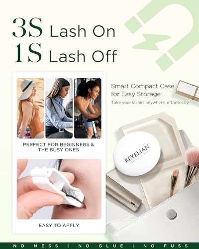 Magnetic Eyelashes with Applicator Kit - Full Volume Reusable