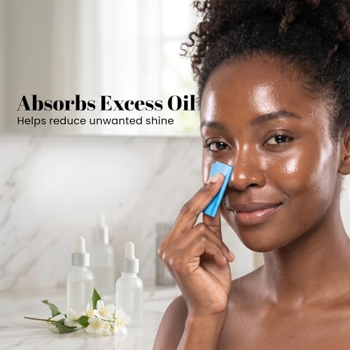 Oil Blotting Sheets for Face - 100 Pack, Oil Control