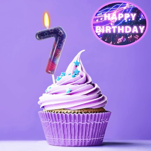 Demon Slayer Birthday Candles Number 7 - Party Supplies